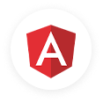 Angular technology card icon