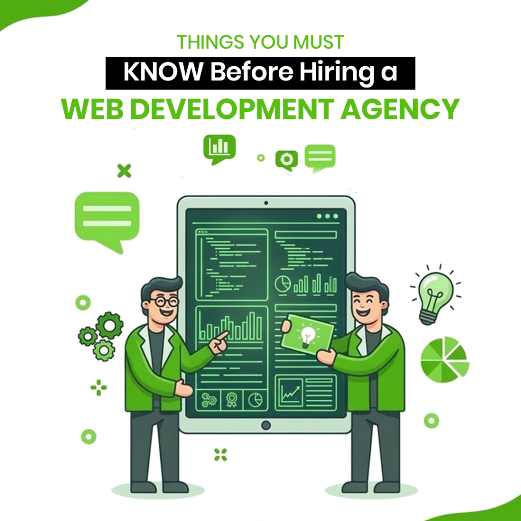 thing to know before hiring a web development agency