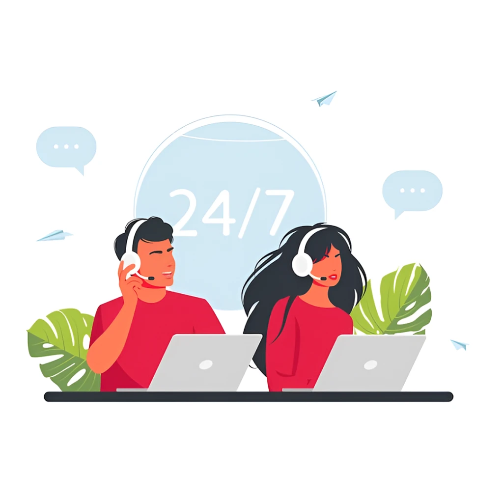 Custom Call center services section image