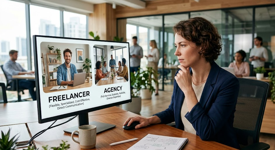 When to Hire a Freelancer vs an Agency