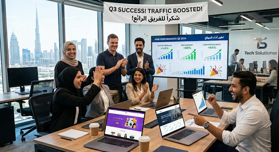 results of our client sites