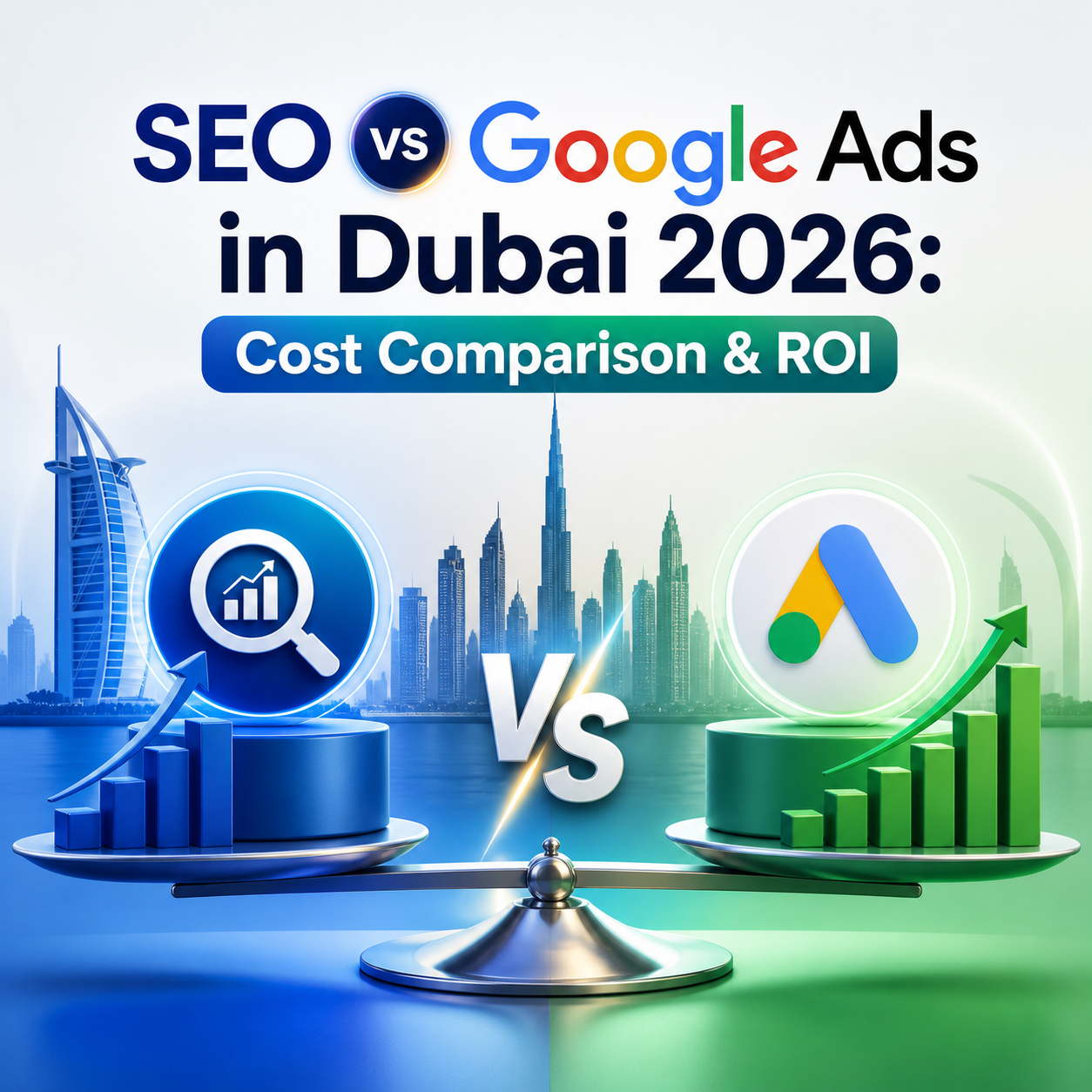 SEO vs Google Ads in Dubai 2026 Cost Comparison & ROI