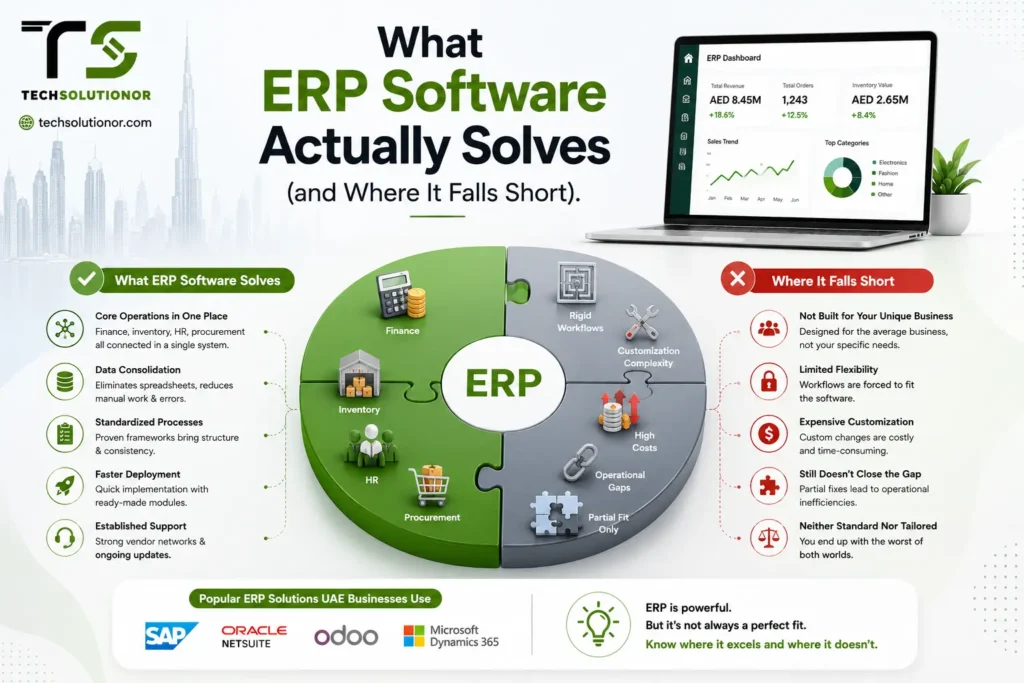 What ERP Software Actually Solves