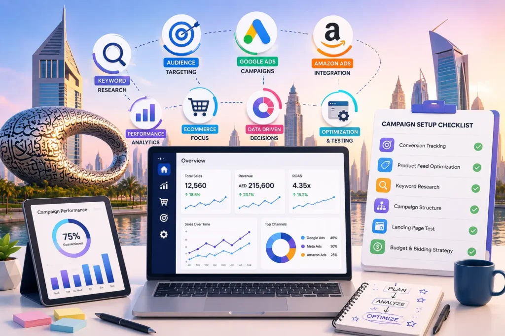 What a PPC Agency in Dubai Actually Does for an Ecommerce Store