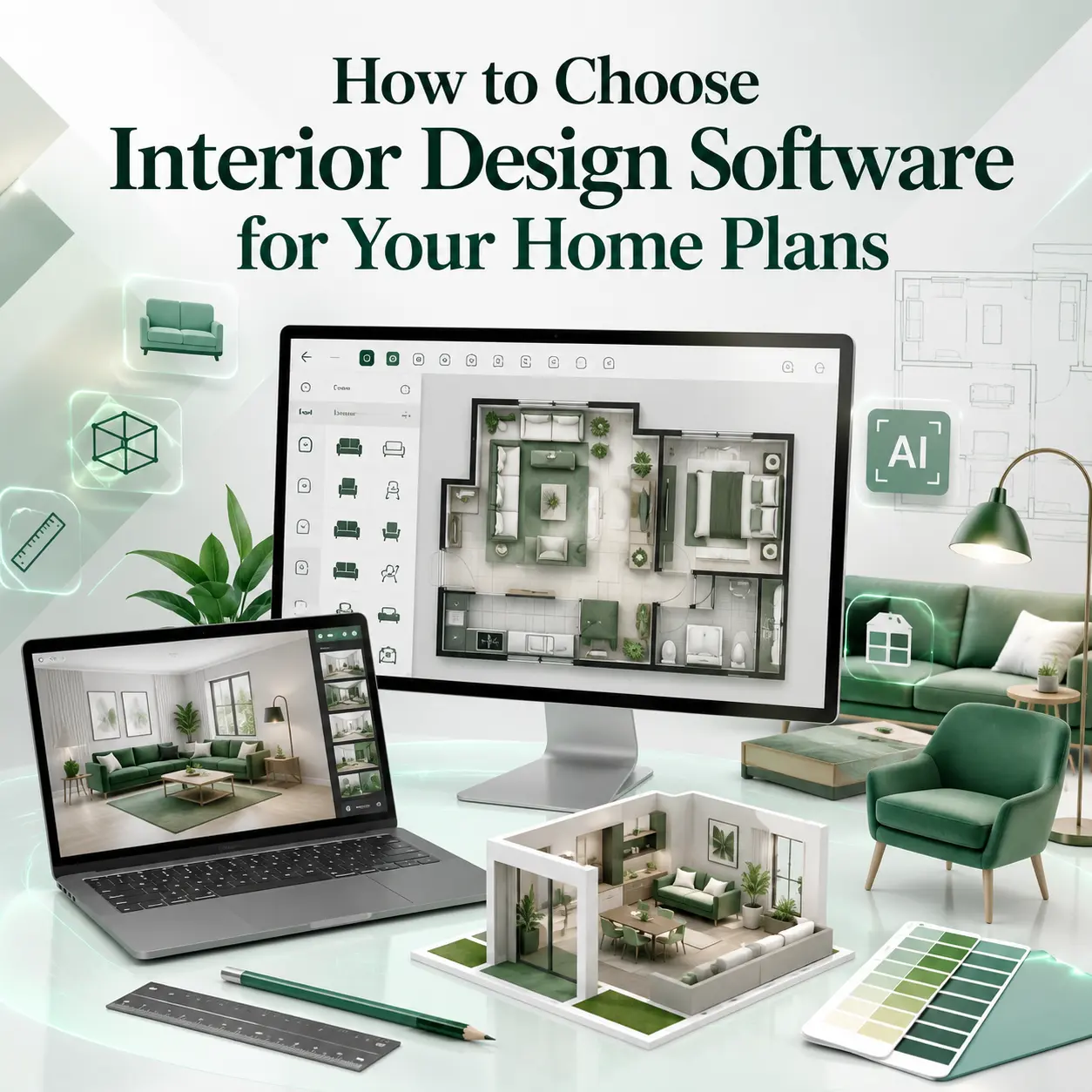 How to Choose Interior Design Software for Your Home Plans