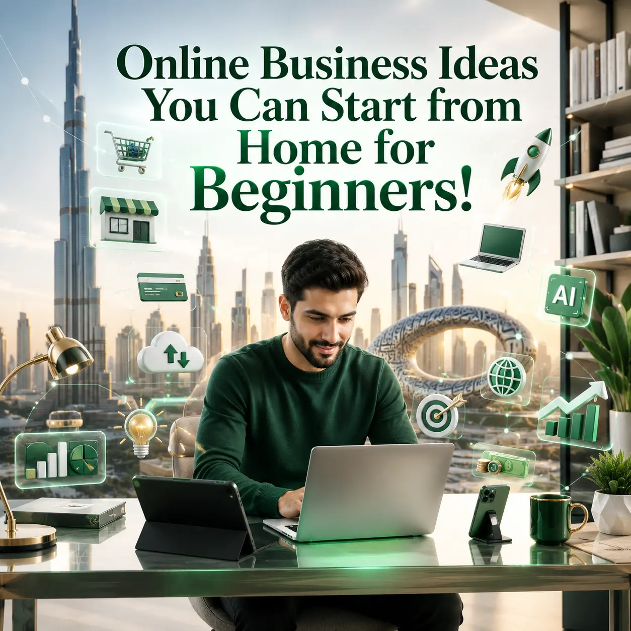 Online Business Ideas You Can Start from Home for Beginners!