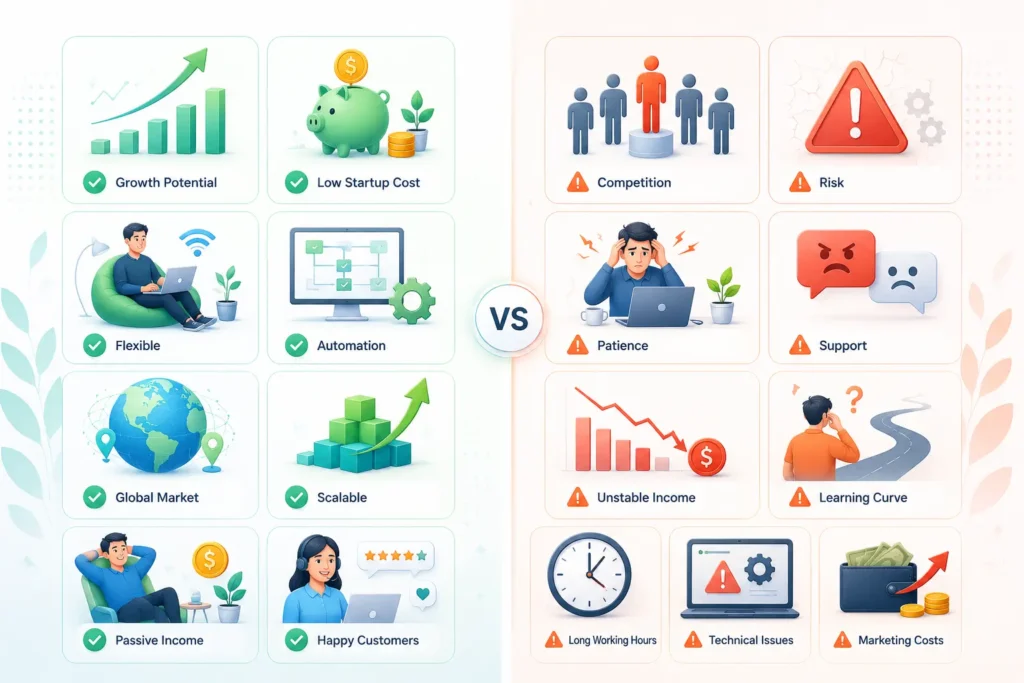 Pros and Cons at a Glance