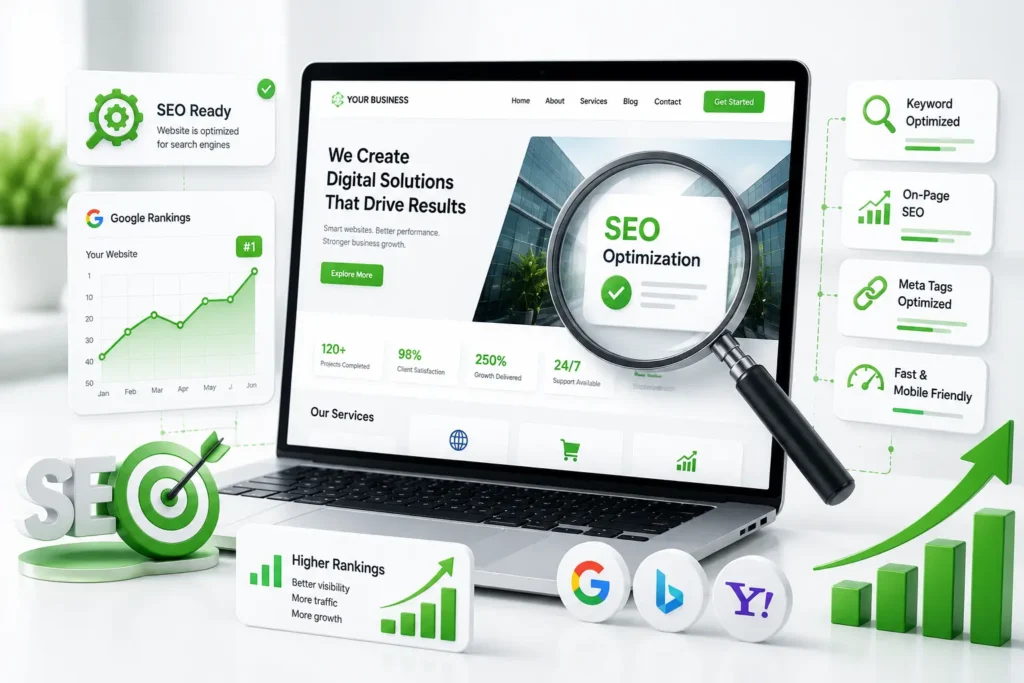 SEO Built Into the Website From Day One