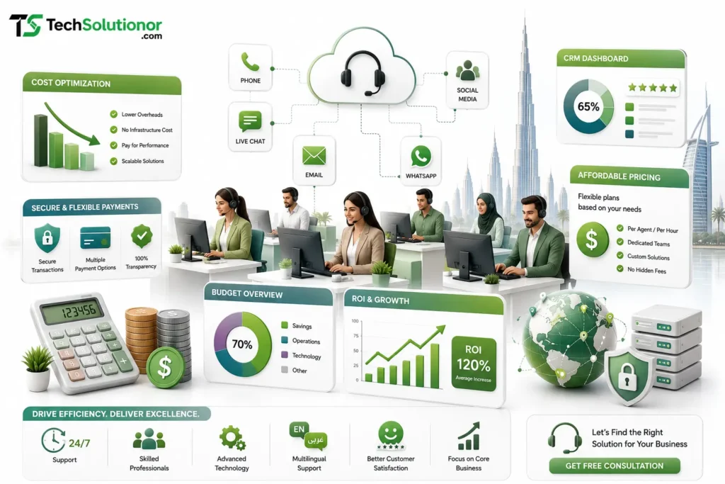 What Outsourced Call Center Services Cost in Dubai