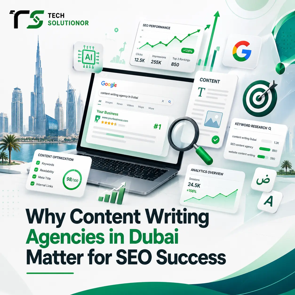 Why Content Writing Agencies in Dubai Matter for SEO Success