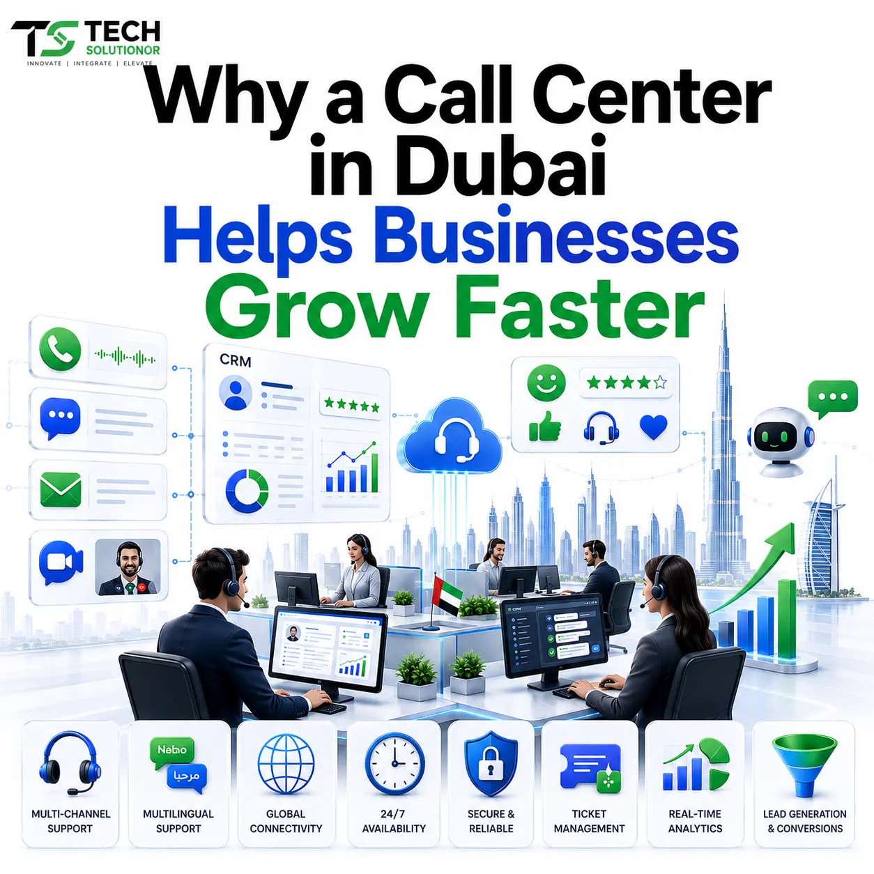 Why a Call Center in Dubai Helps Businesses Grow Faster