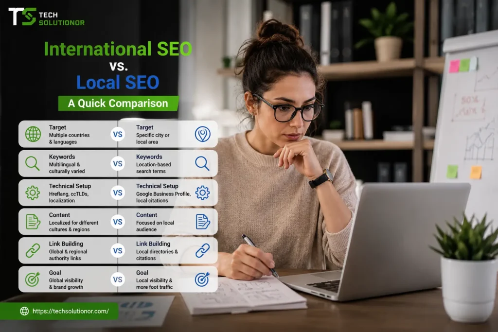 International SEO vs Local SEO A Quick Comparison