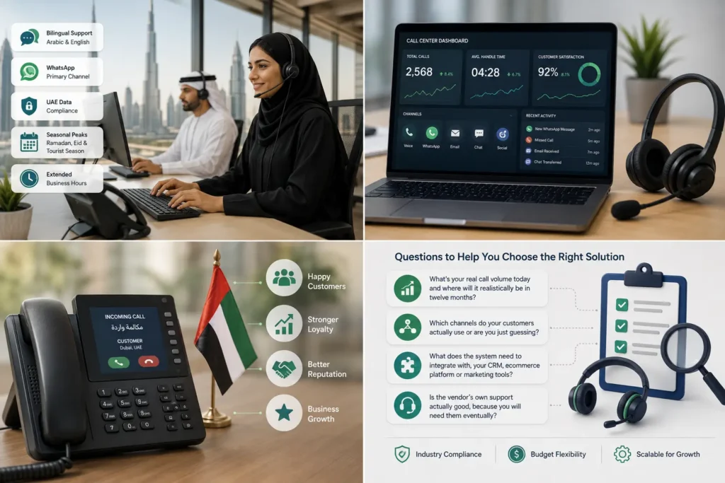UAE-Specific Considerations for Call Center Solutions